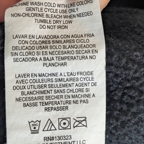 Under Armour Black Fleece Lined Sweatshirt Hoodie 6 - Picture 6 of 6